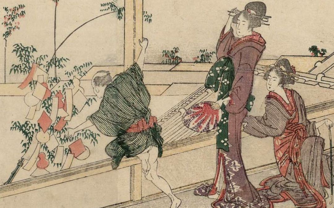 El festival de Tanabata en Hokusai y Yoshitoshi